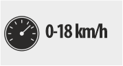 0-18 km/t